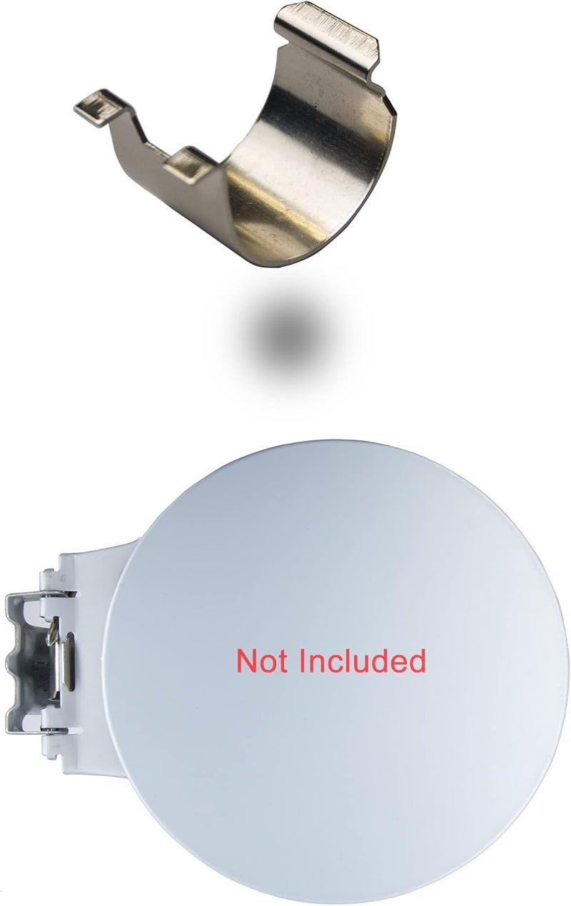 Autoacc Chevy Fuel Door Tension Spring Clip, Gas Door Cover Spring Compatible with Silverado Sierra 1500 2500 3500, Avalanche Blazer Express Suburban Tahoe Jimmy Savana Sonoma Yukon Denali - Image 2